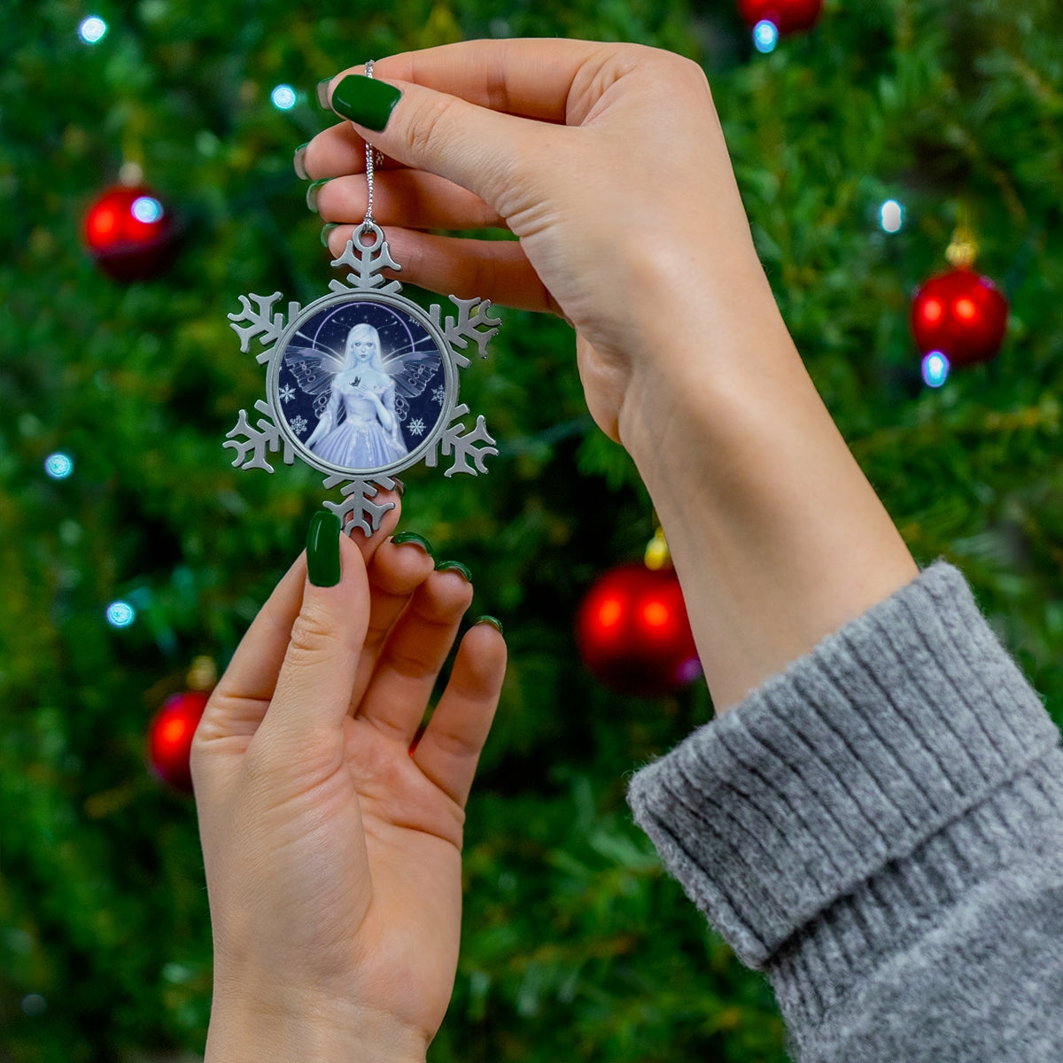 Snowflake Ornament - Snow Fairy
