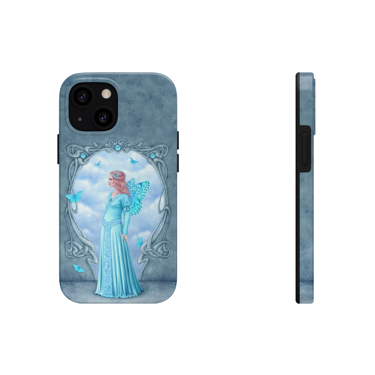 Tough Phone Case - Aquamarine Birthstone Fairy