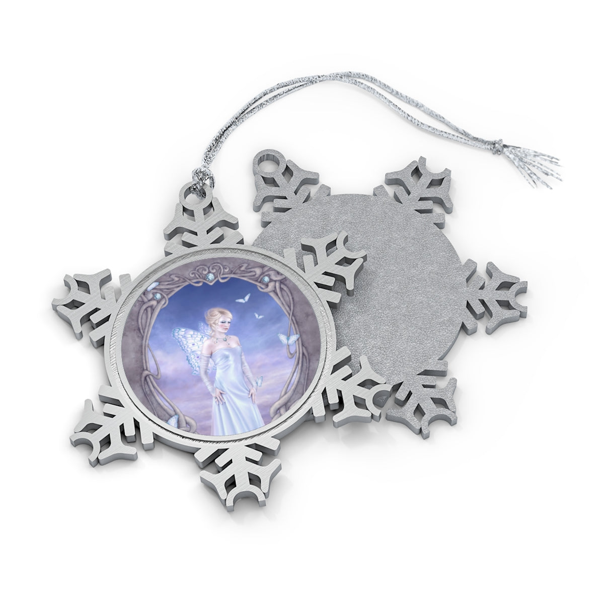 Snowflake Ornament - Diamond Birthstone Fairy