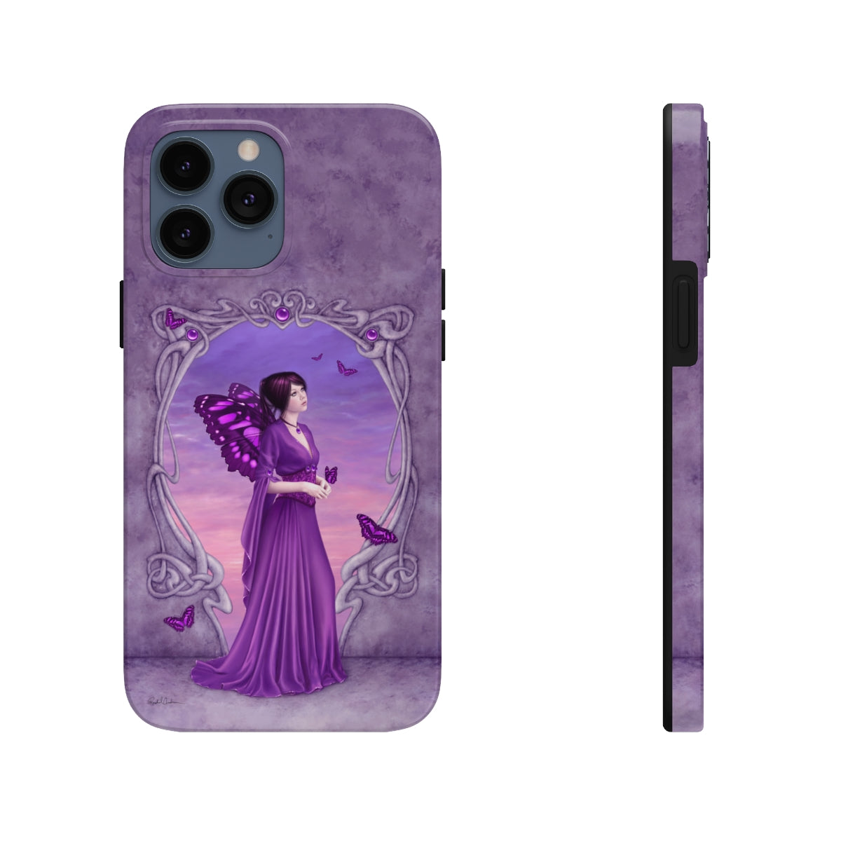 Tough Phone Case - Amethyst Birthstone Fairy
