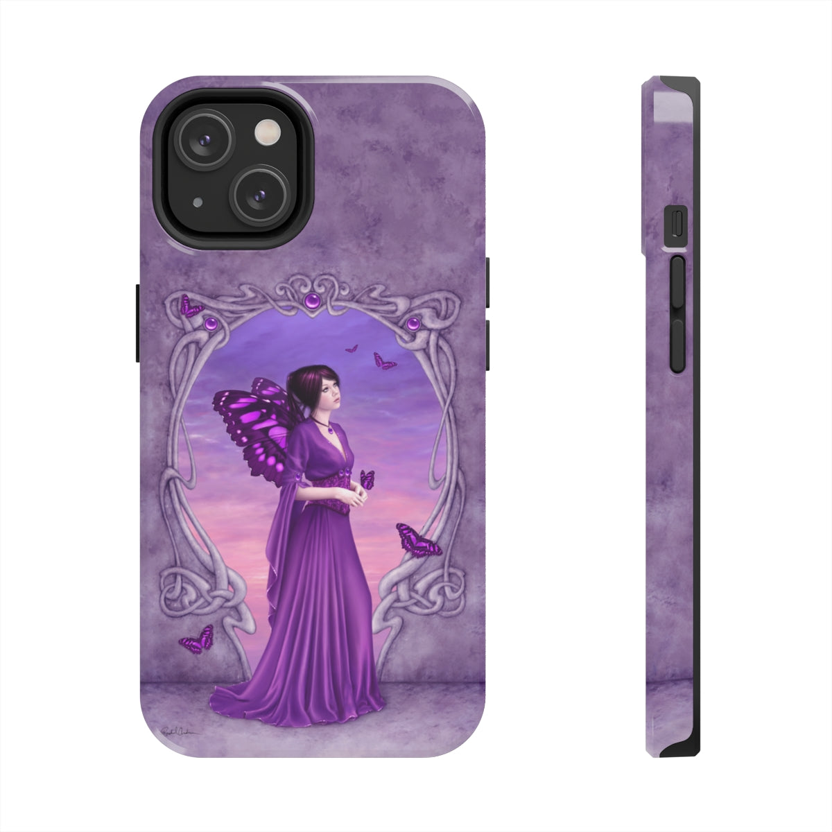 Tough Phone Case - Amethyst Birthstone Fairy