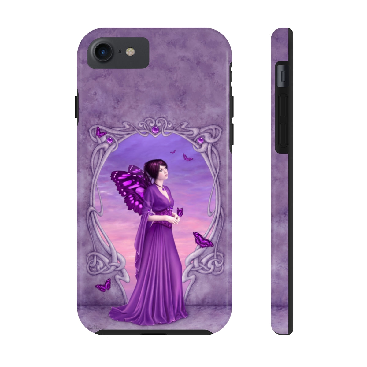 Tough Phone Case - Amethyst Birthstone Fairy