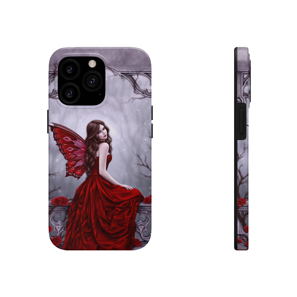 Tough Phone Case - Winter Rose