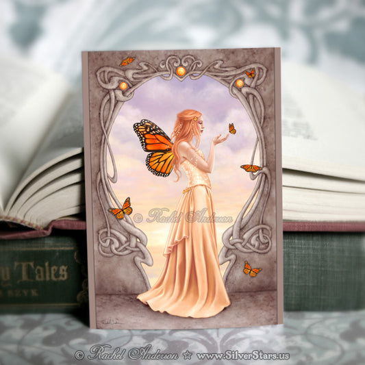 Birthstones - Citrine Fairy Mini Print