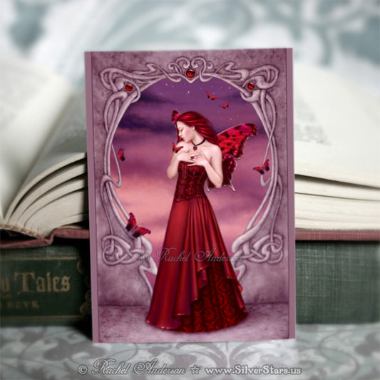 Birthstones - Garnet Mini Print