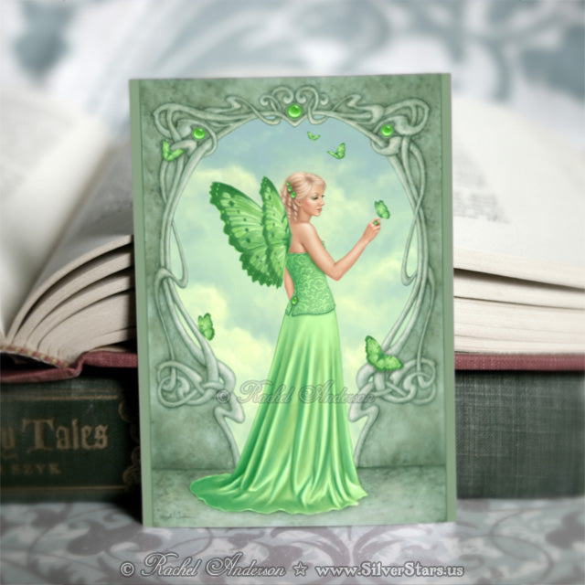 Birthstones - Peridot Fairy Mini Print