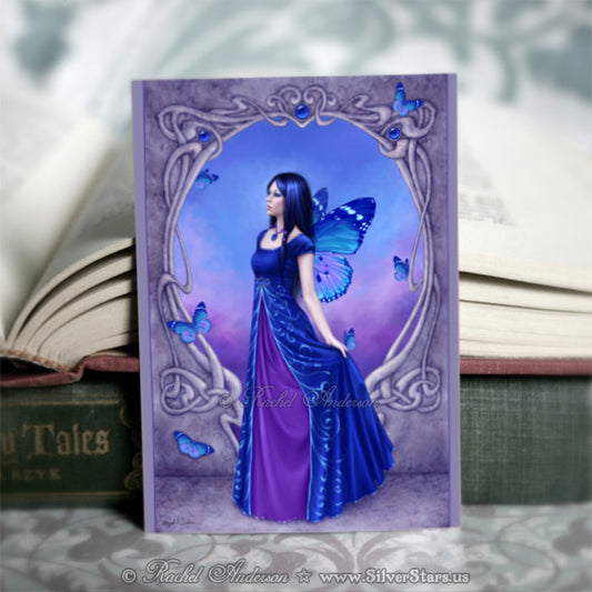 Birthstones - Sapphire Fairy Mini Print