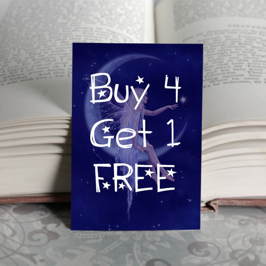 Set of FIVE Mini Prints