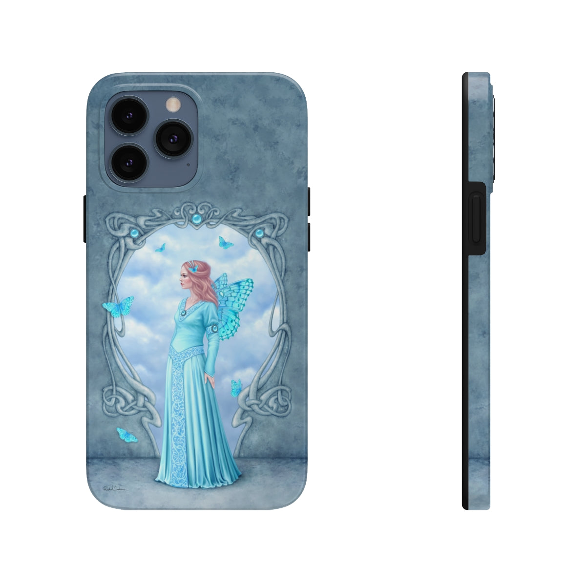 Tough Phone Case - Aquamarine Birthstone Fairy