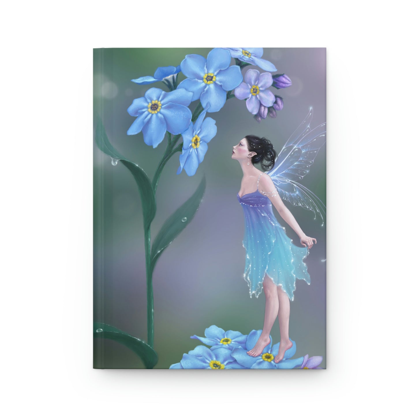 Hardcover Journal - Forget-Me-Not