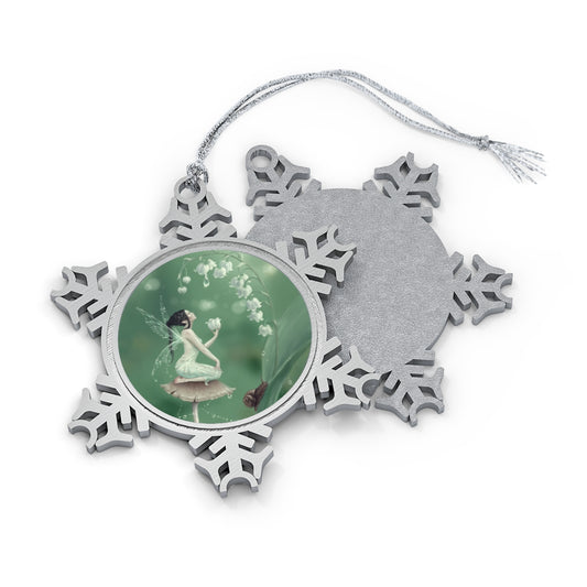 Snowflake Ornament - Lily of the Valley