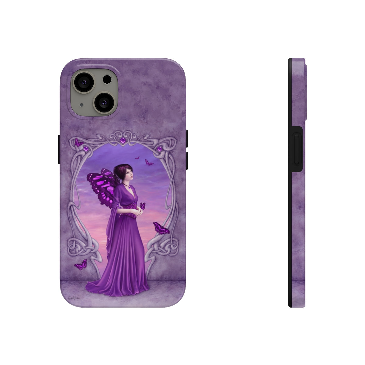 Tough Phone Case - Amethyst Birthstone Fairy
