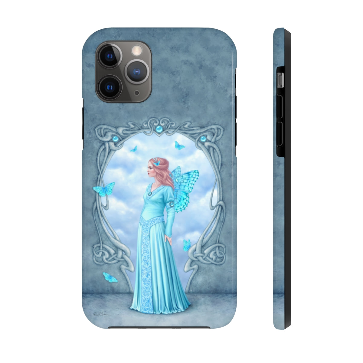 Tough Phone Case - Aquamarine Birthstone Fairy