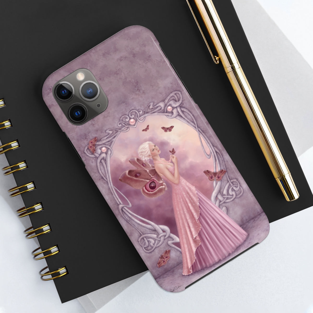 Tough Phone Case - Pearl Birthstone Fairy