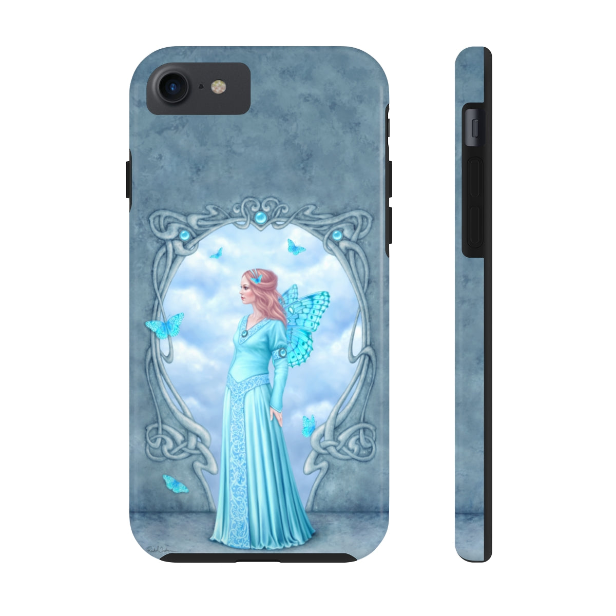 Tough Phone Case - Aquamarine Birthstone Fairy