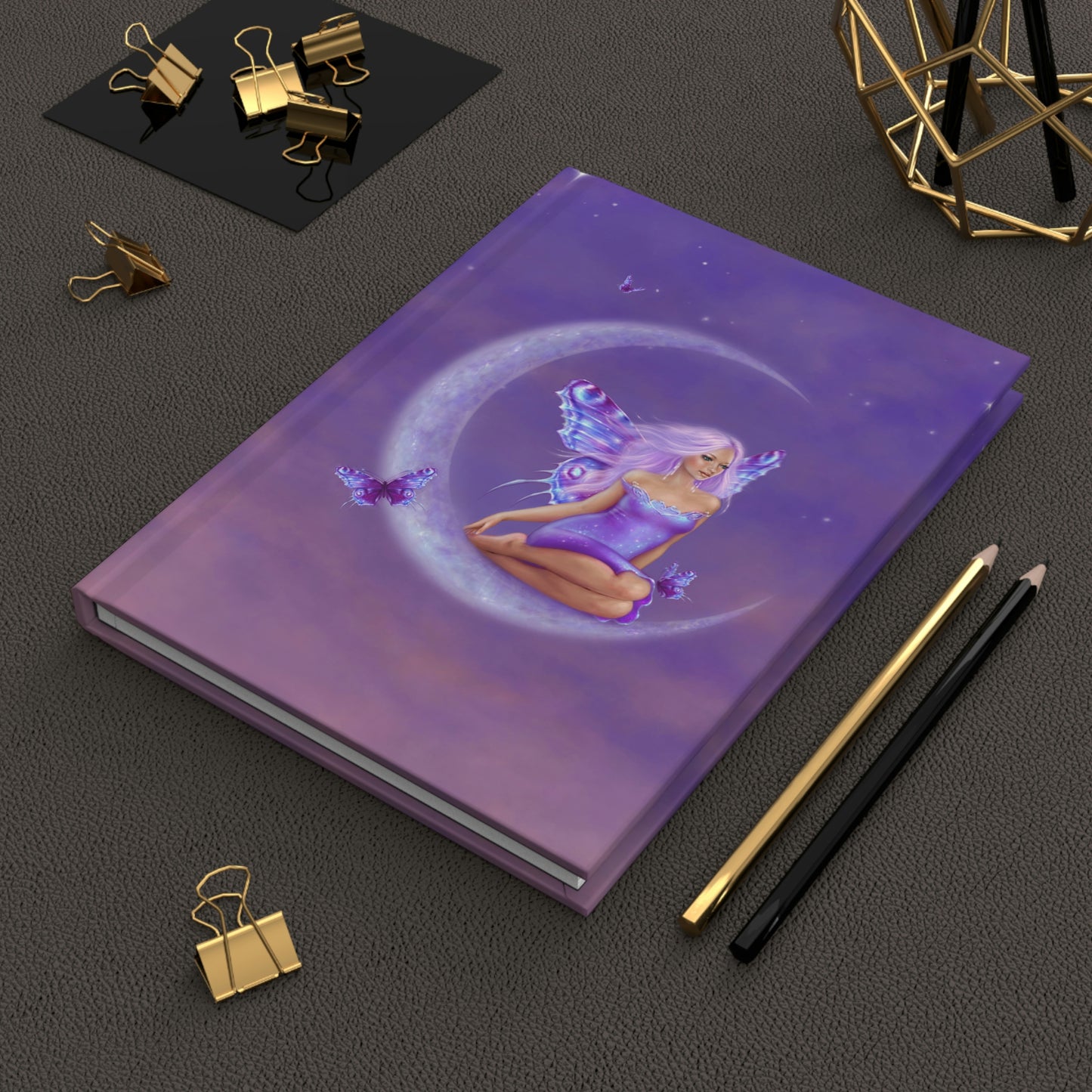 Hardcover Journal - Lavender Moon