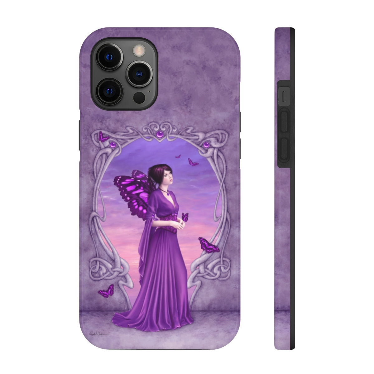 Tough Phone Case - Amethyst Birthstone Fairy