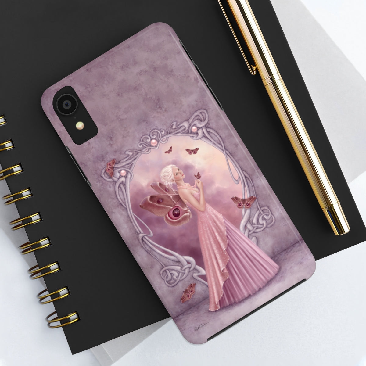 Tough Phone Case - Pearl Birthstone Fairy
