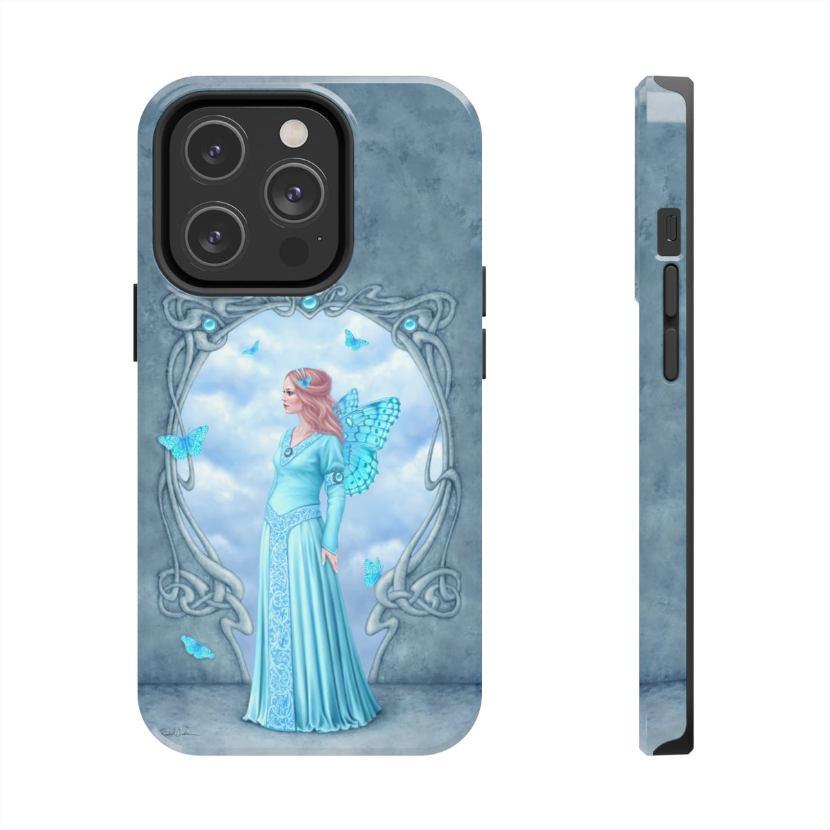 Tough Phone Case - Aquamarine Birthstone Fairy