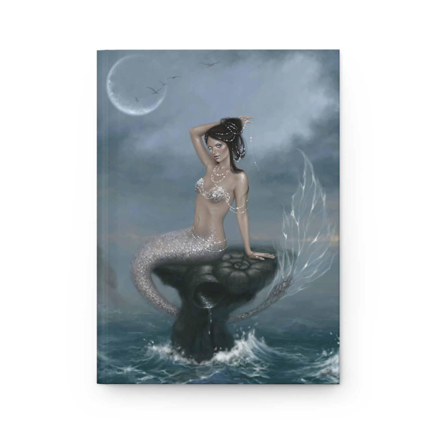 Hardcover Journal - Moon Tide