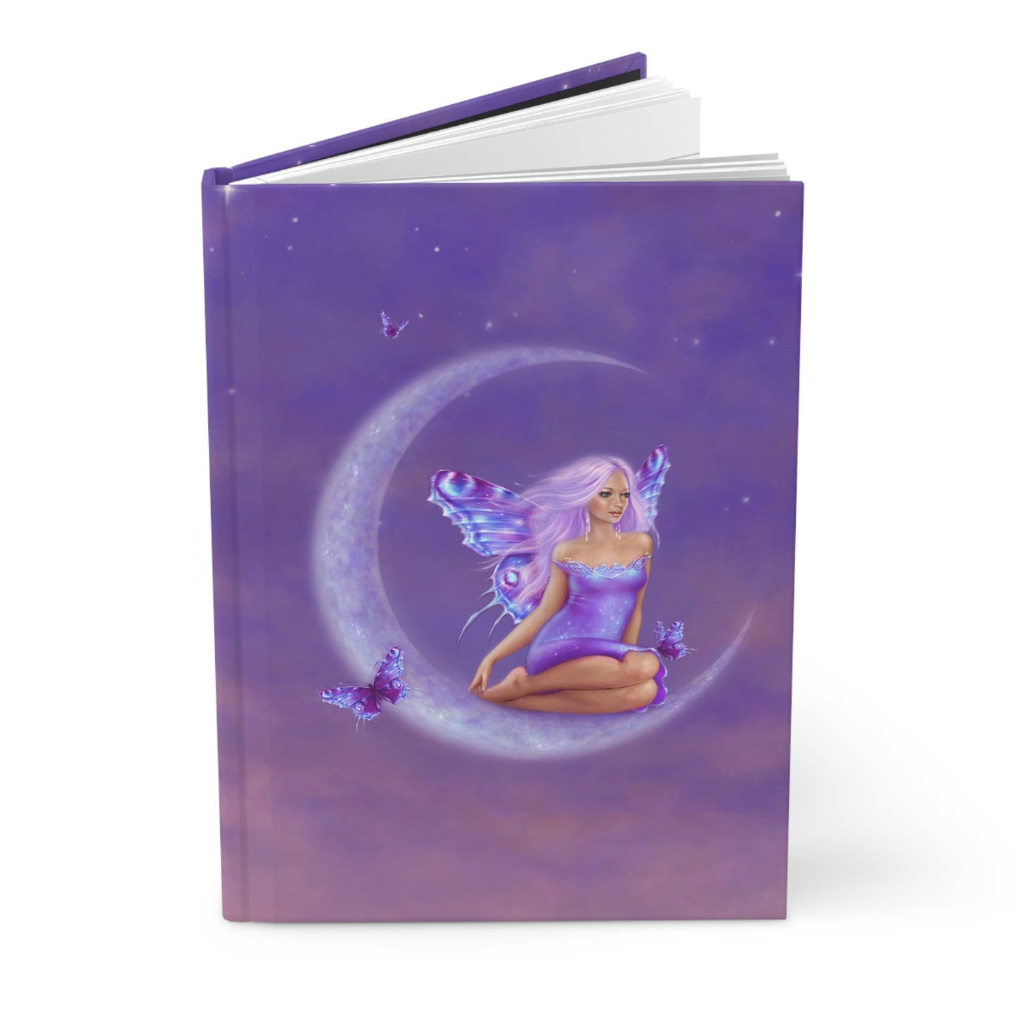 Hardcover Journal - Lavender Moon