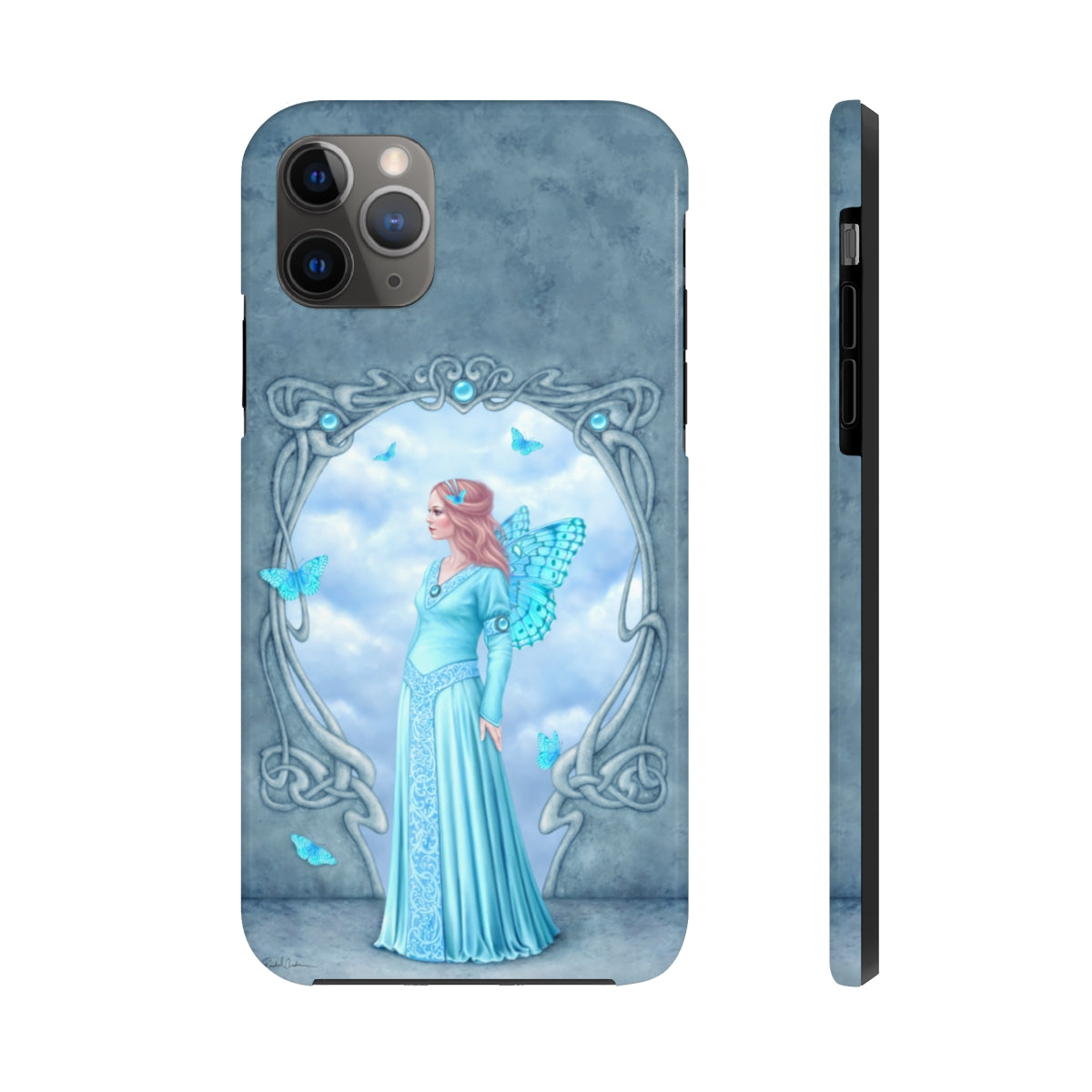 Tough Phone Case - Aquamarine Birthstone Fairy