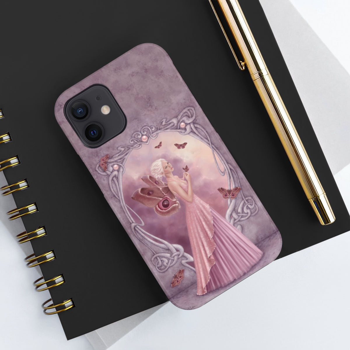 Tough Phone Case - Pearl Birthstone Fairy