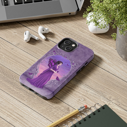 Tough Phone Case - Amethyst Birthstone Fairy