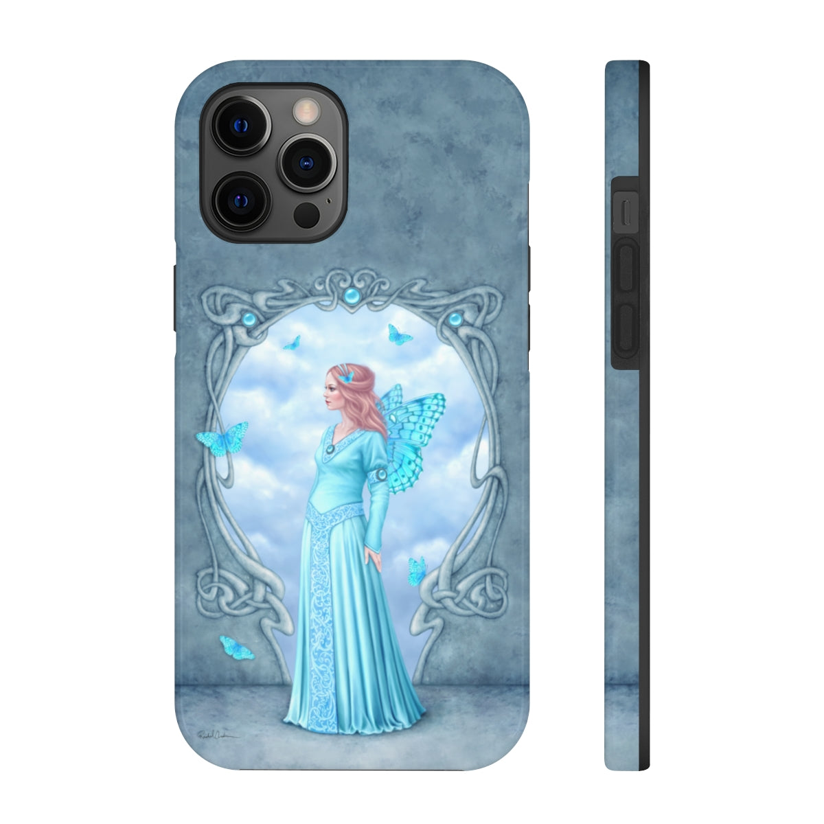 Tough Phone Case - Aquamarine Birthstone Fairy