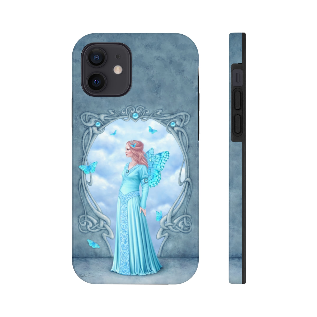 Tough Phone Case - Aquamarine Birthstone Fairy