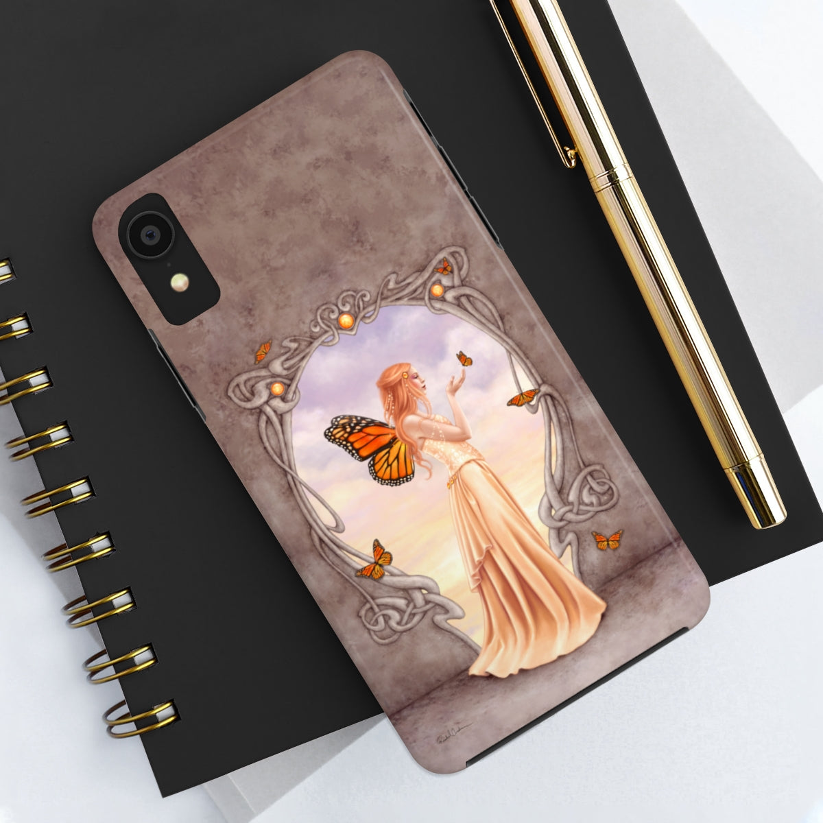 Tough Phone Case - Citrine Birthstone Fairy