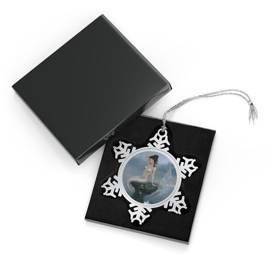 Snowflake Ornament - Moon Tide