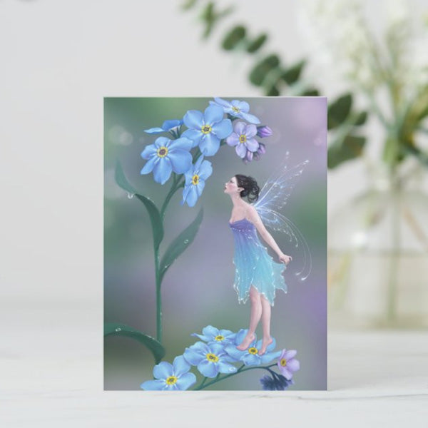 Miniature Fairies Set of 4 Postcards