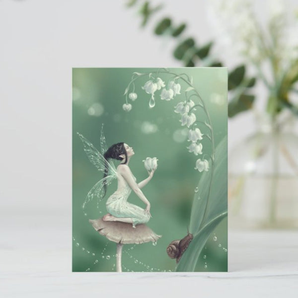 Miniature Fairies Set of 4 Postcards