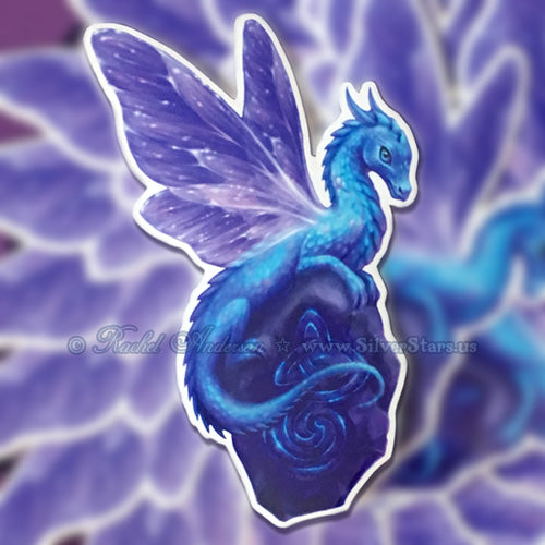 Luminescent Dragon Sticker (Glossy)