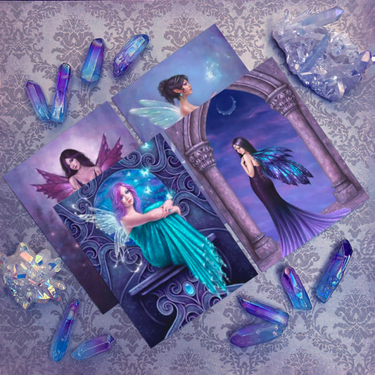 Fairies Set of 4 Postcards