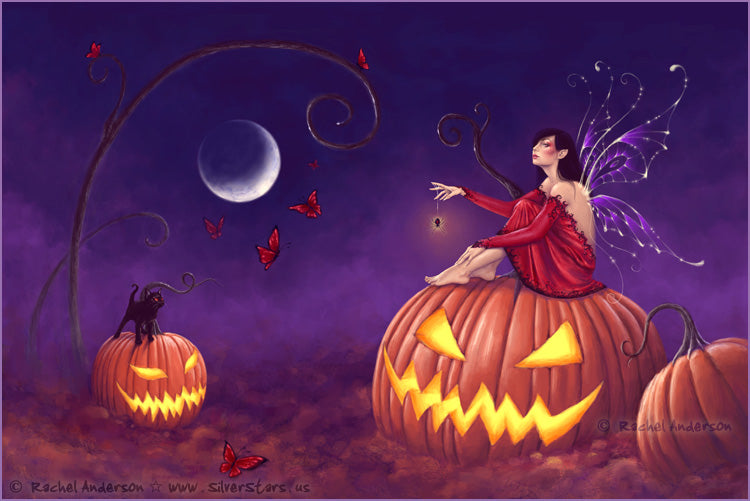 halloween fairies wallpaper
