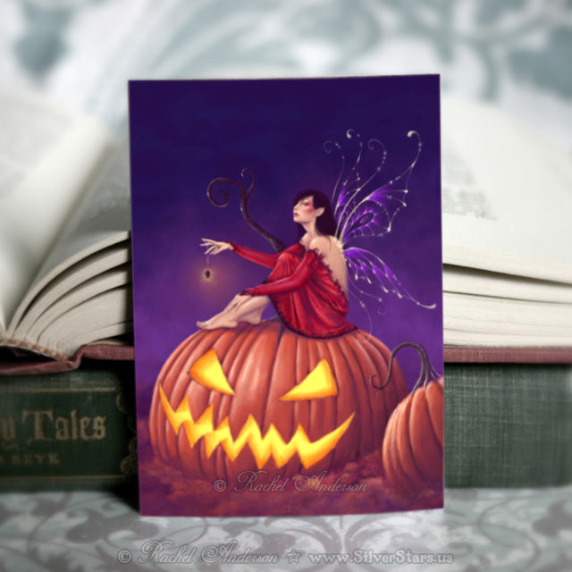 Pumpkin Pixie Mini Print