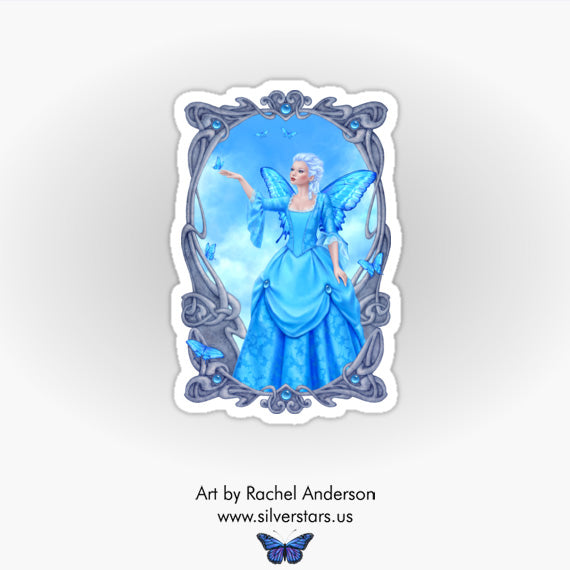 Birthstones - Blue Topaz Fairy sticker