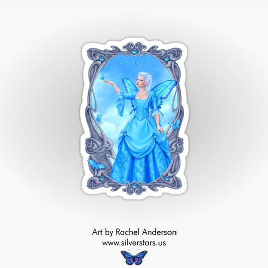 Birthstones - Blue Topaz Fairy sticker
