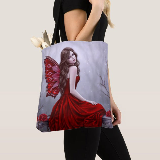 Tote Bag - Winter Rose