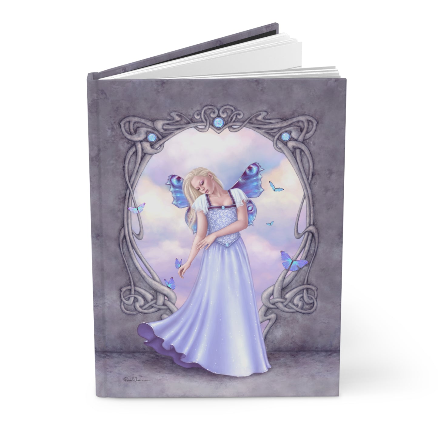 Hardcover Journal - Birthstones - Opal