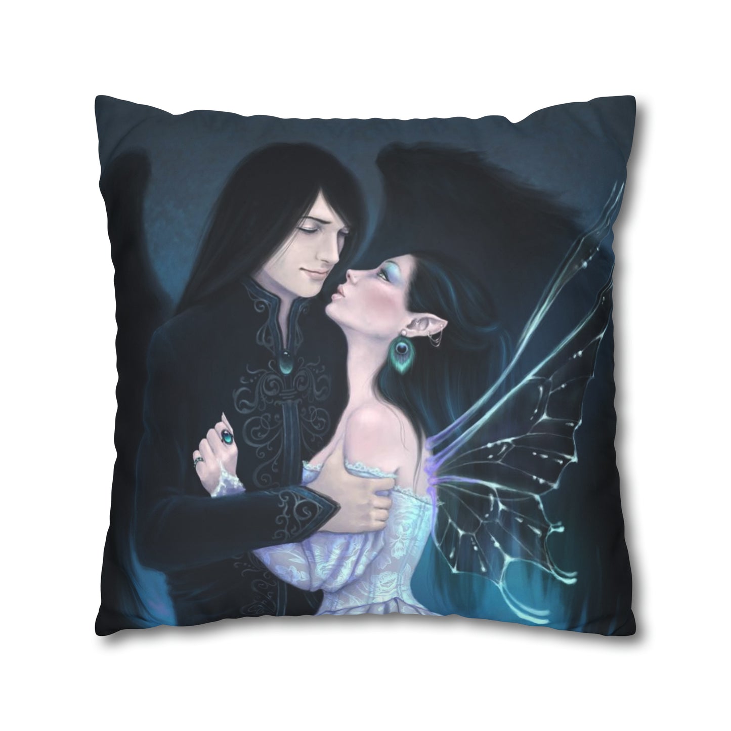 Throw Pillow Cover - Sapphire