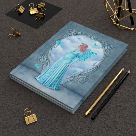 Hardcover Journal - Birthstones - Aquamarine