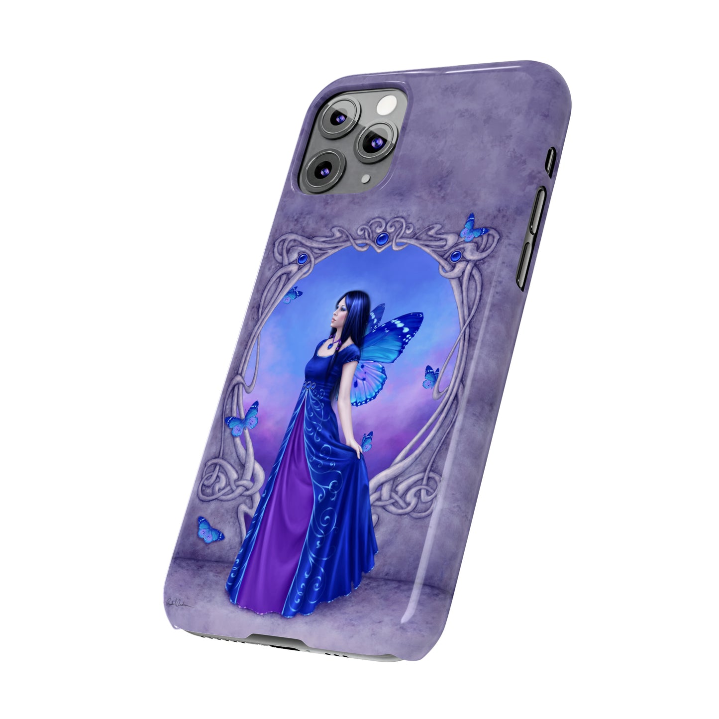 Phone Case - Sapphire Birthstone Fairy