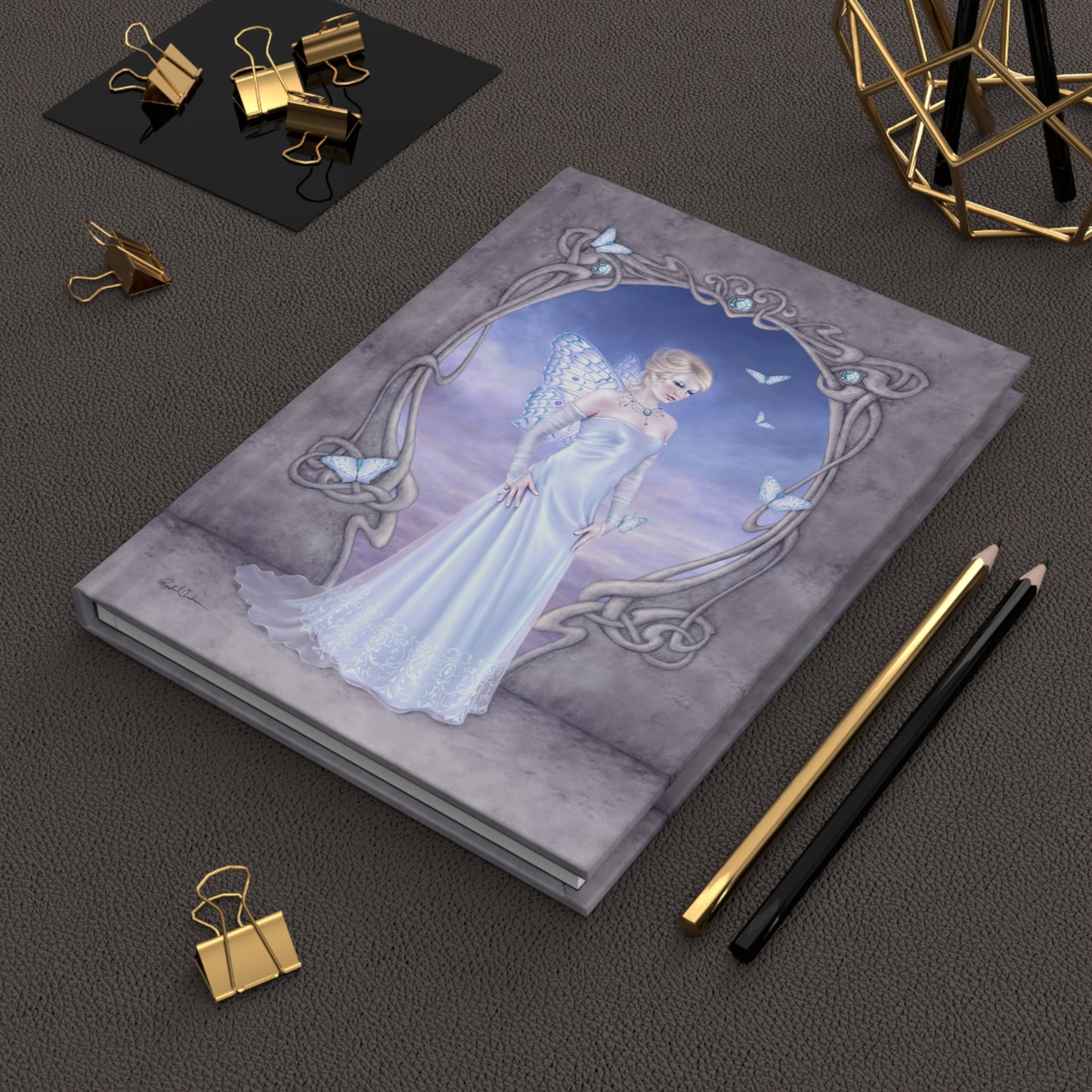 Hardcover Journal - Birthstones - Diamond