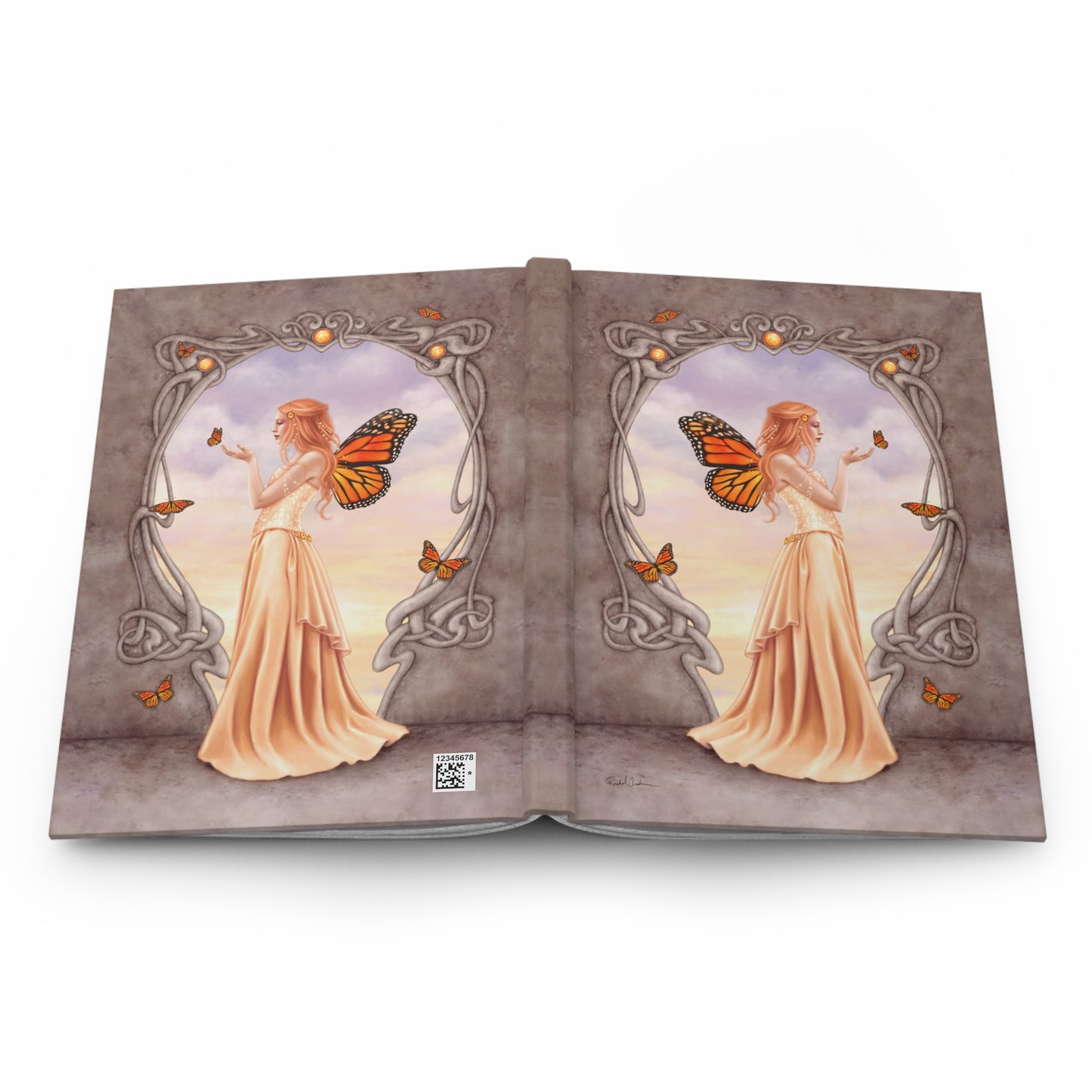 Hardcover Journal - Birthstones - Citrine