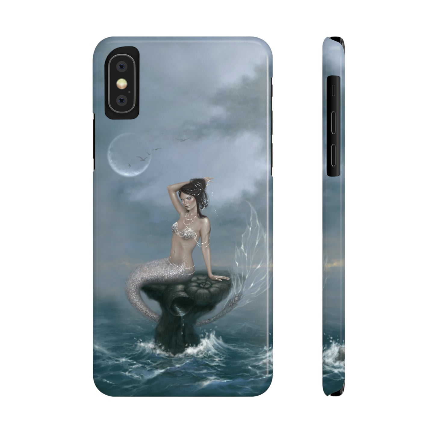 Slim Phone Case - Moon Tide