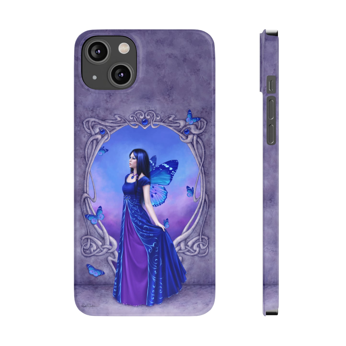 Phone Case - Sapphire Birthstone Fairy