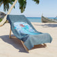 Beach Towel - Birthstones - Aquamarine